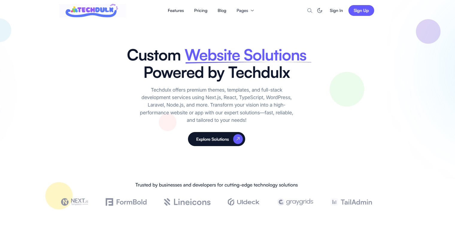 Techdulx Next.js